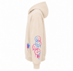 Bluza3D z kapturem UNISEX oversize UŚMIECH roz.S-3XL - obrazek 3