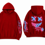 Bluza3D z kapturem UNISEX oversize UŚMIECH roz.S-3XL