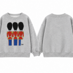 Dziecięca Bluza Dresowa UNISEX Gwardia Królewska Luźna Bluza Oversize roz.90-150 CM