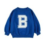 Dziecięca Bluza Dresowa UNISEX Litera "B" Luźna Bluza Oversize roz.90-150 CM - obrazek 2