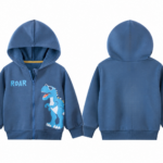 Dziecięca Bluza Rozpinana z Kapturem DINOZAUR roz.90-140 CM