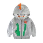 Dziecięca Bluza Rozpinana z Kapturem KROKODYL roz.90-140 CM - obrazek 2